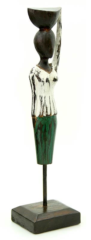 Wood sculpture - Offering