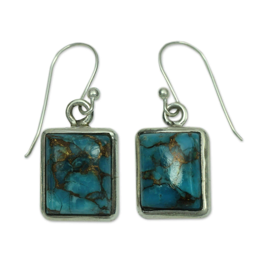 Blue Silver Earringsn Jewelry  - True Friendship
