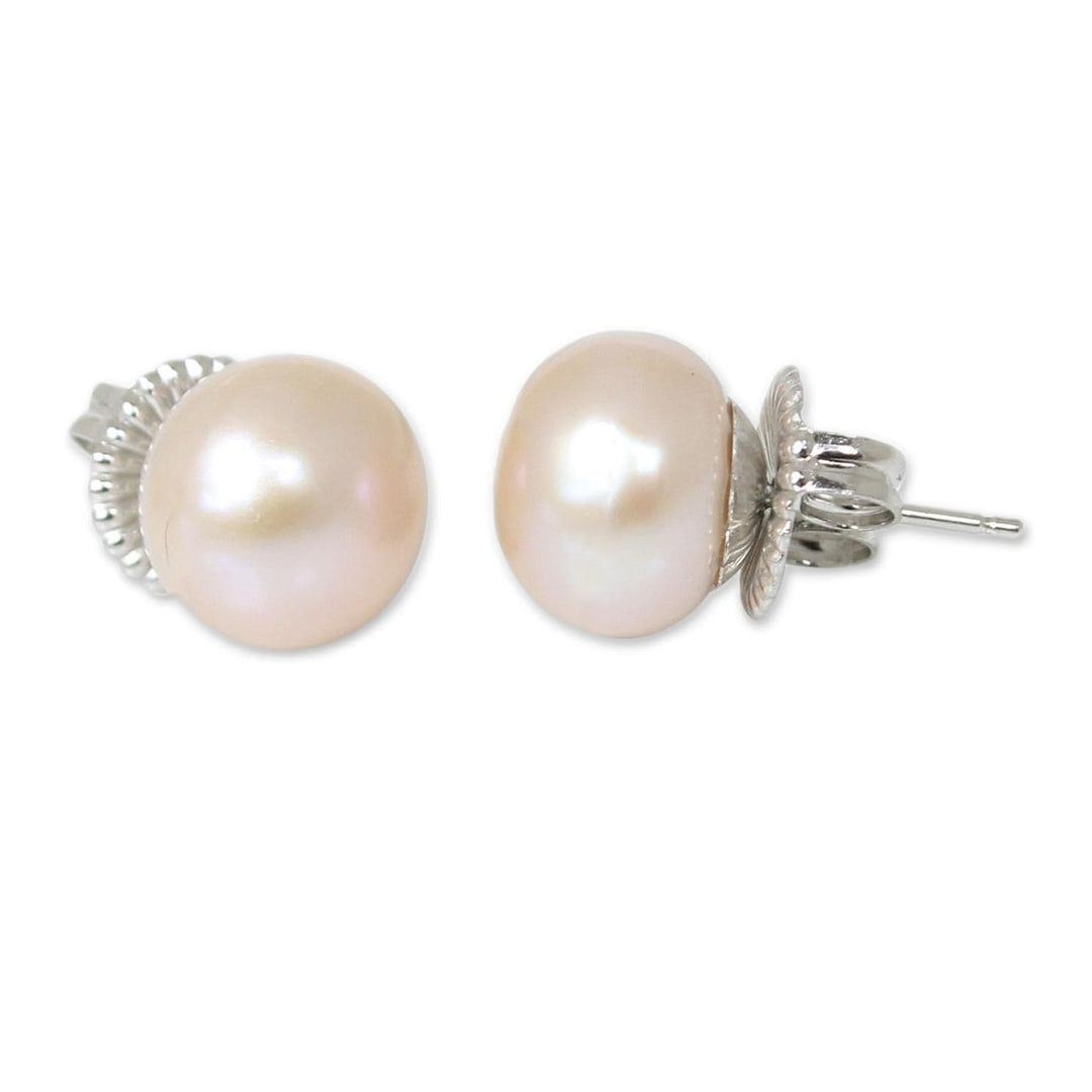 Hand Made Pearl Earrings - Dawn Serenade