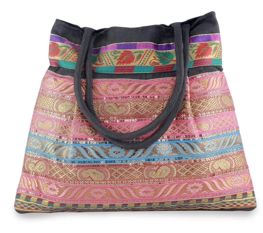 Patterned Shoulder Bag - Gujarat Dreams