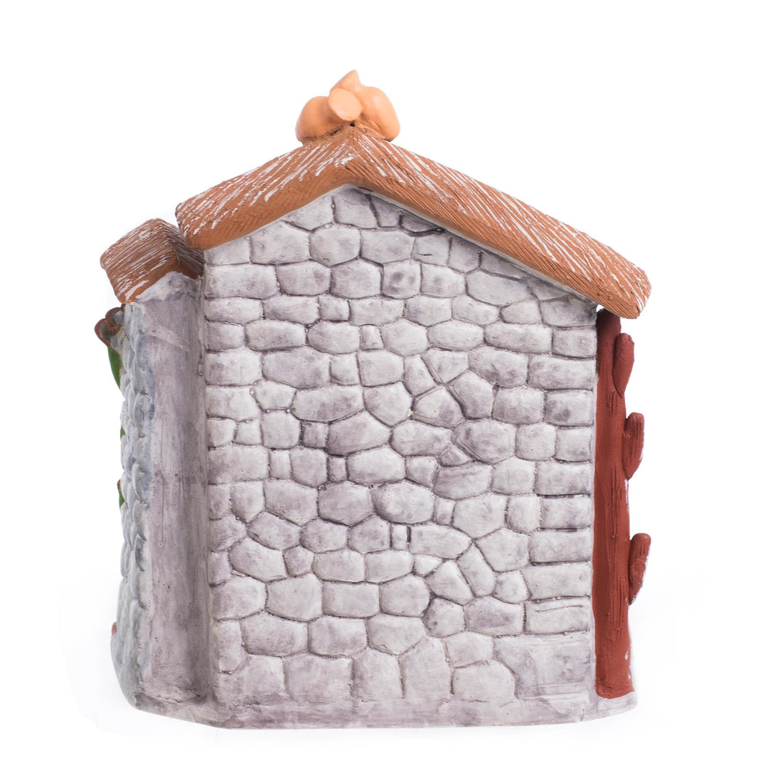 Peruvian Hand Made Ceramic Nativity Scene Figurine - Bethlehem in Peru