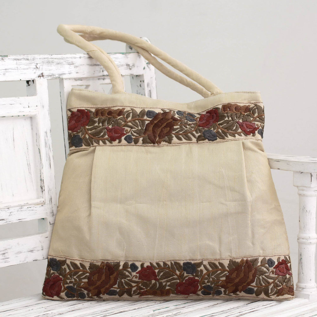 Floral Beige