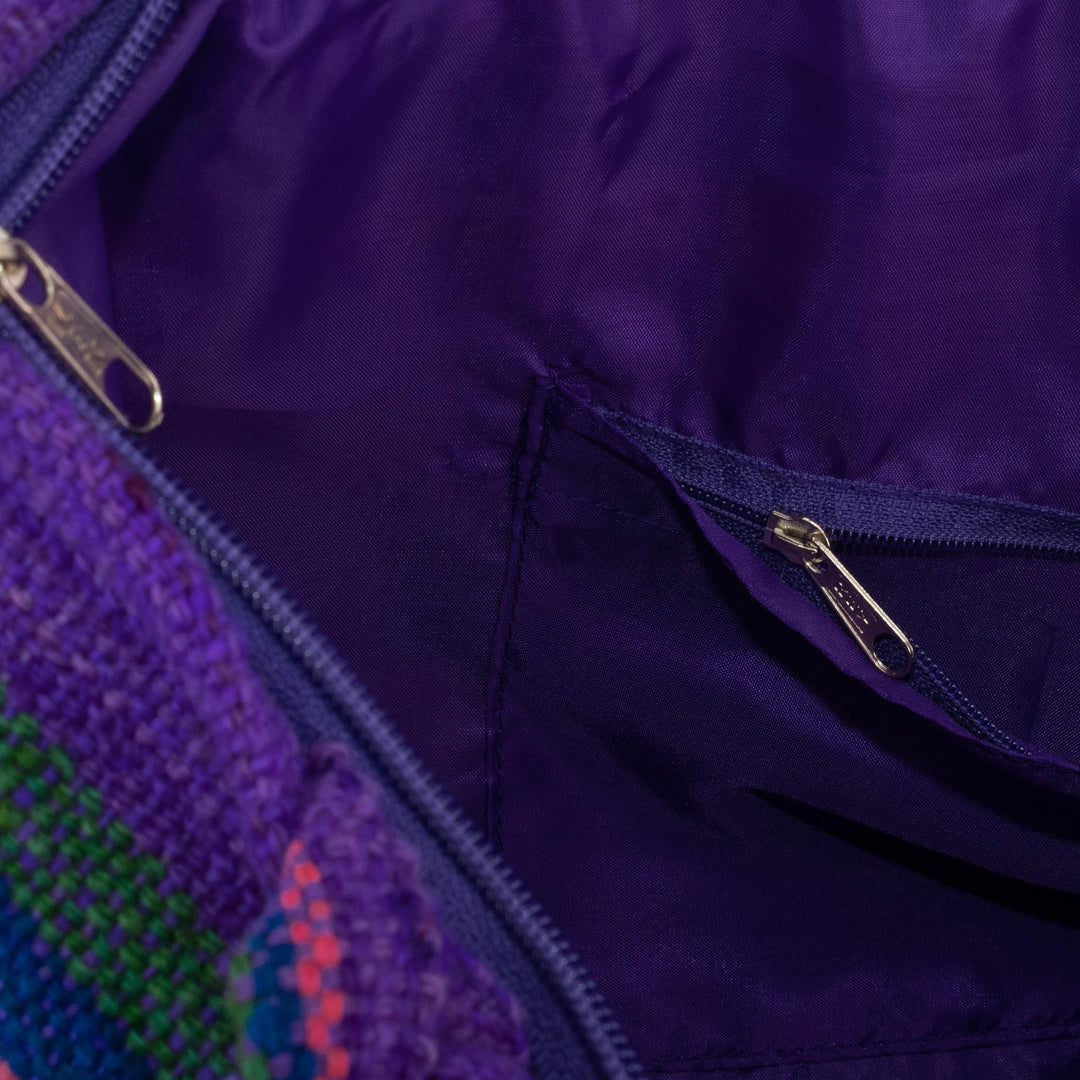 Fair Trade Hand Woven Shoulder Bag - Cajamarca Lily