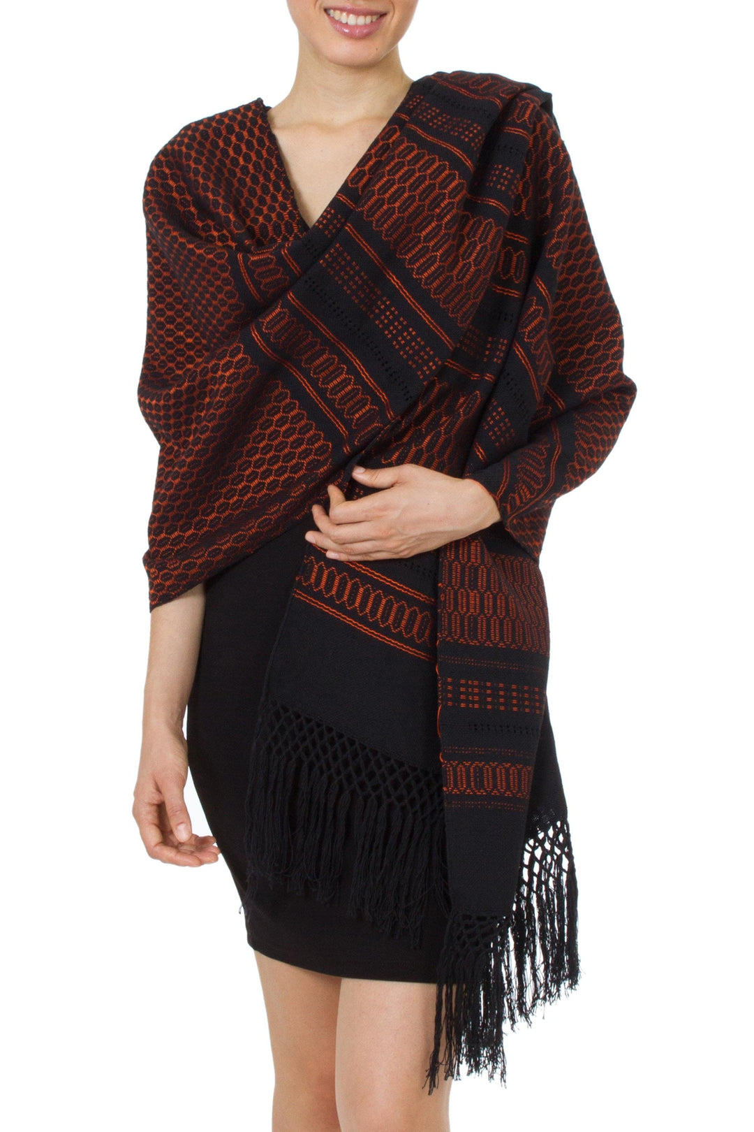 Fiesta in Black and Tangerine