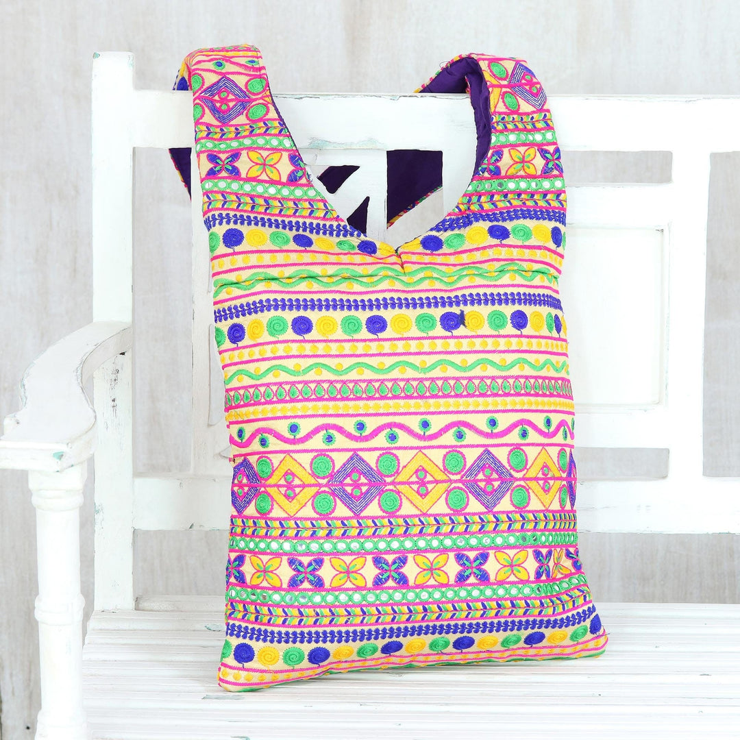 Beige Floral Fantasy