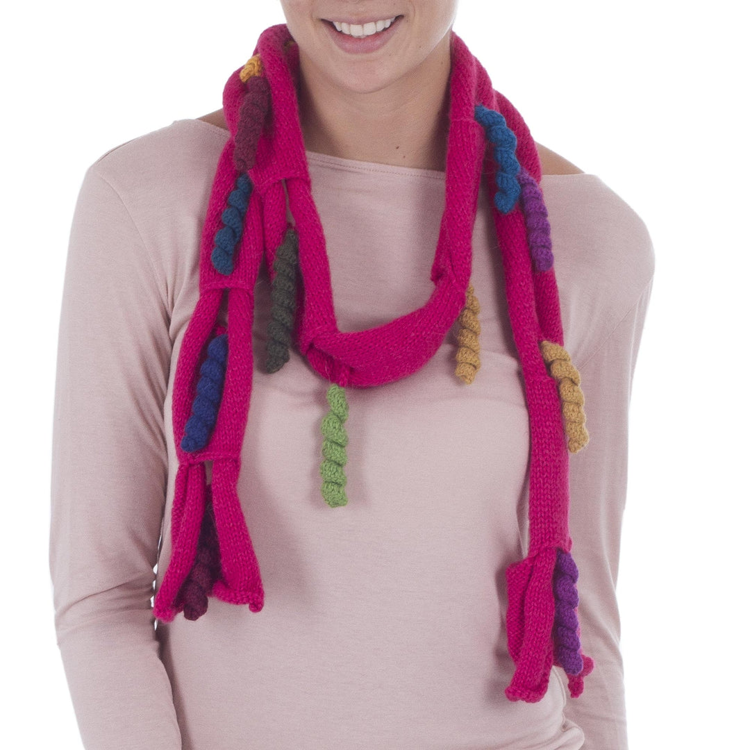 Spiral Magic in Cerise