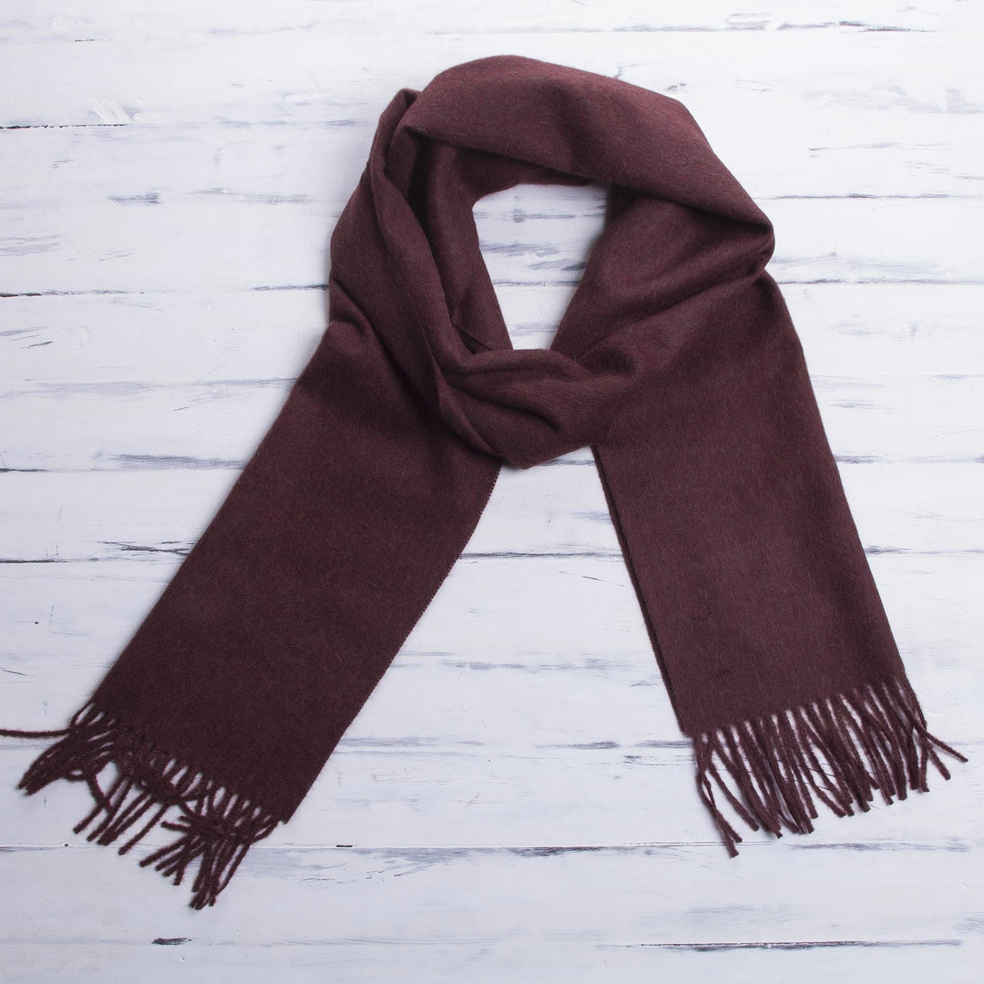 100% Baby Alpaca Wrap Scarf from Peru - Simply Fabulous