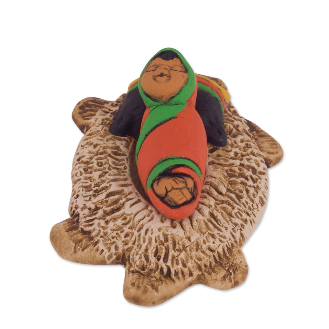 Andean Style Petite Ceramic Nativity Scene (7 Pieces) - Hope of the Andes