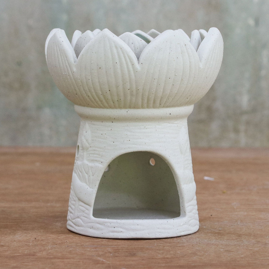 Fragrant Lotus in White