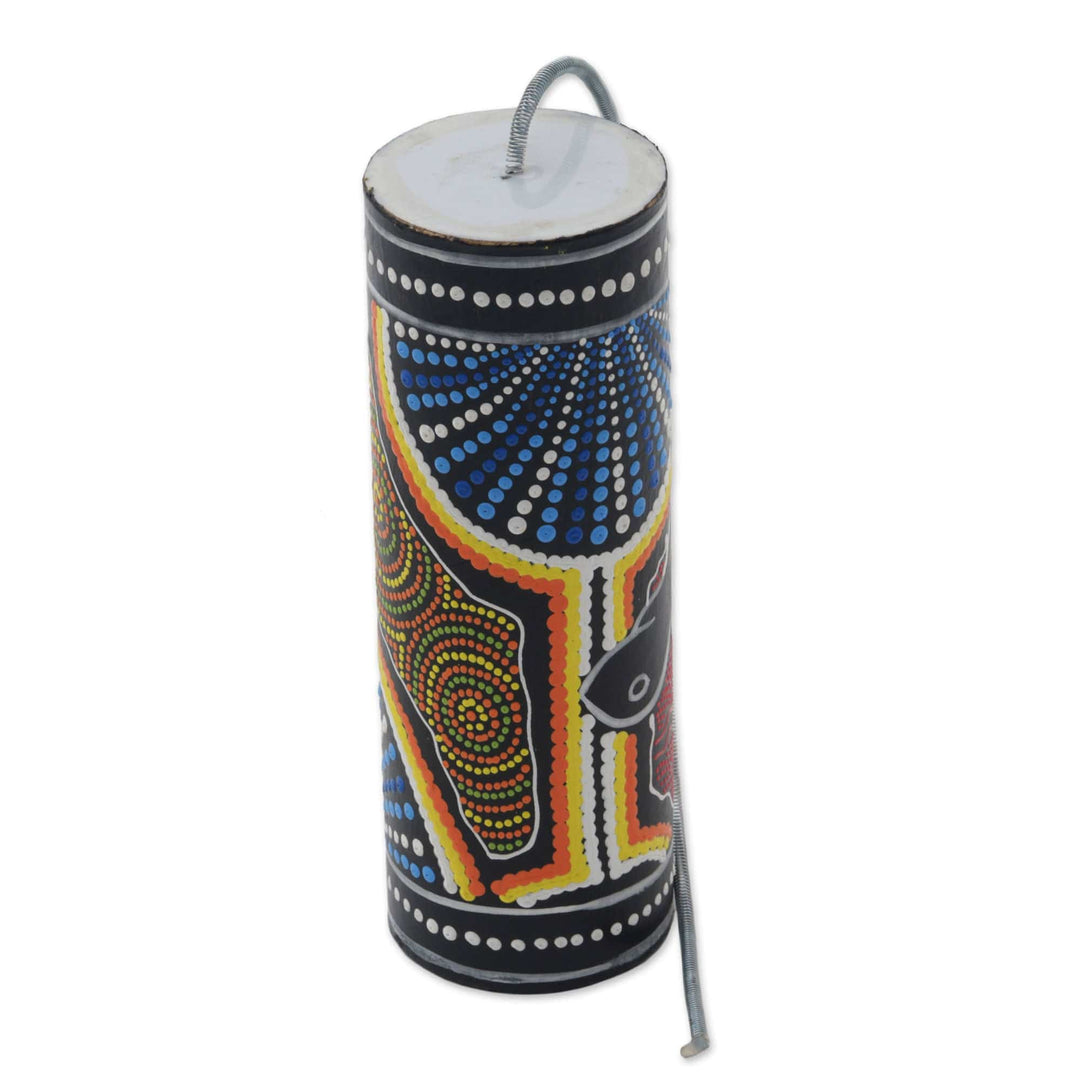 Turtle-Themed Cardboard Echo Instrument from Bali - Turtle Sound