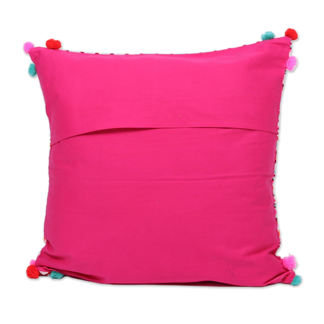 Bright Cotton Blend Cushion Covers (Pair) - Bubbly Allure