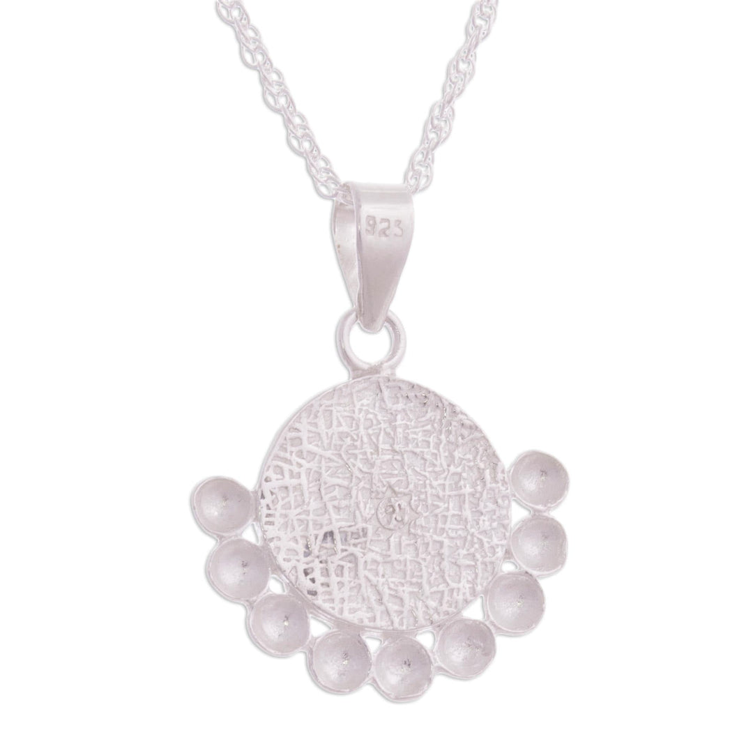 Blue Opal Pendant Necklace - Bauble Delight