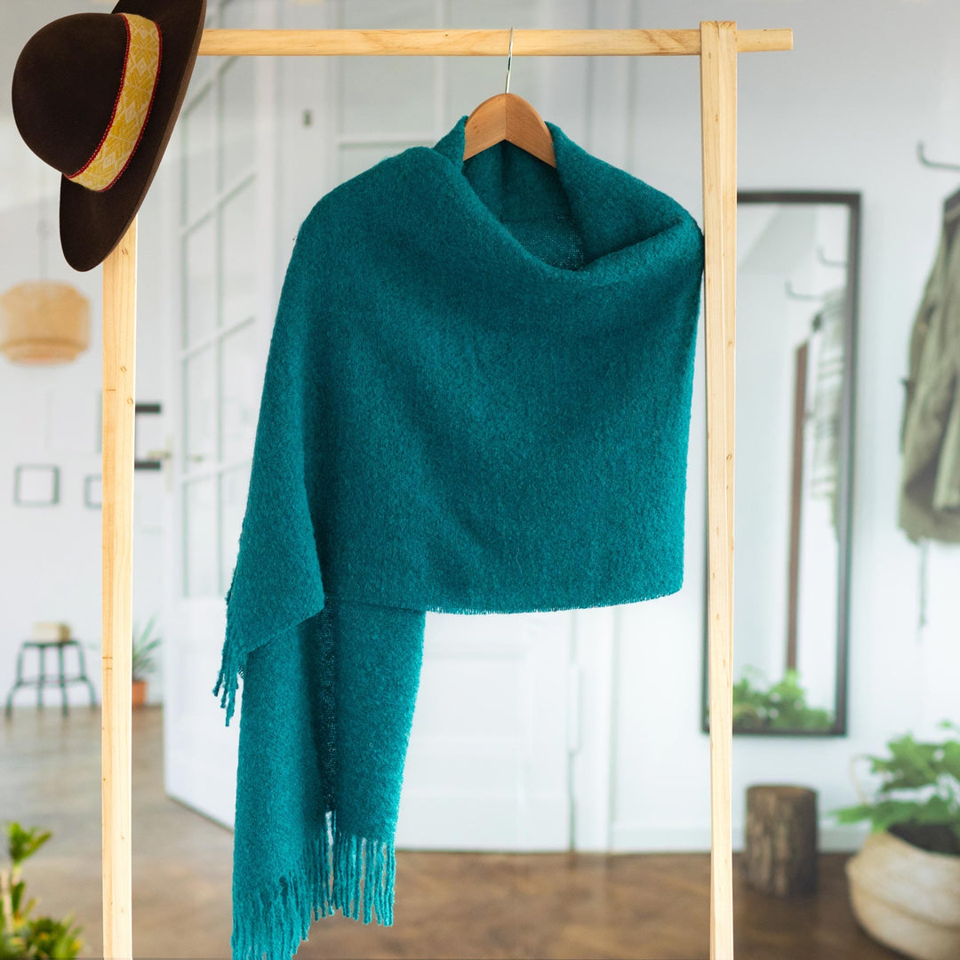 Andean Delight in Teal