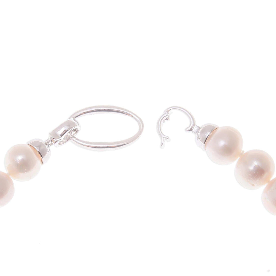 Cultured Pearl Beaded Necklace from Thailand - Fantastic Glow