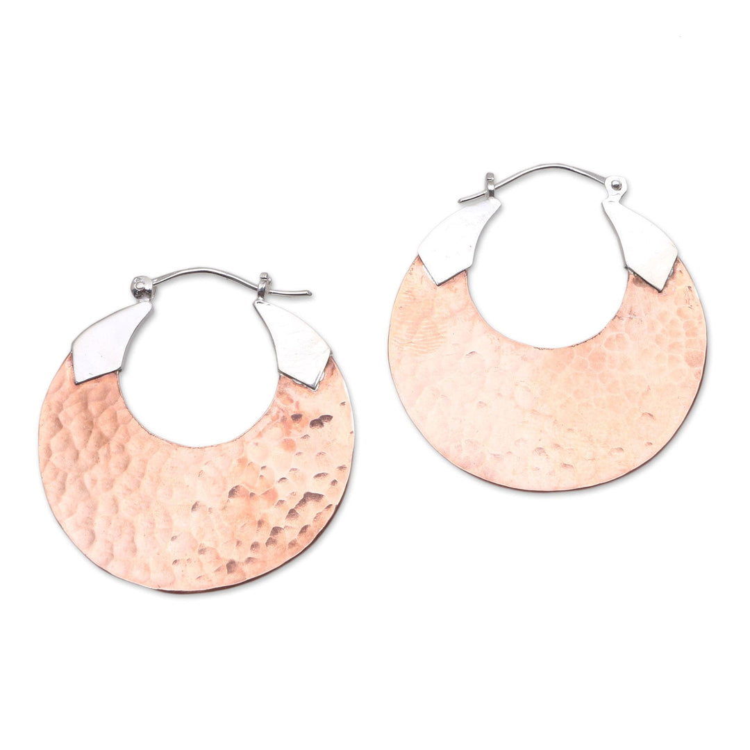 Phases of the Moon Hammered Copper Earrings – Susan Ryza Jewelry