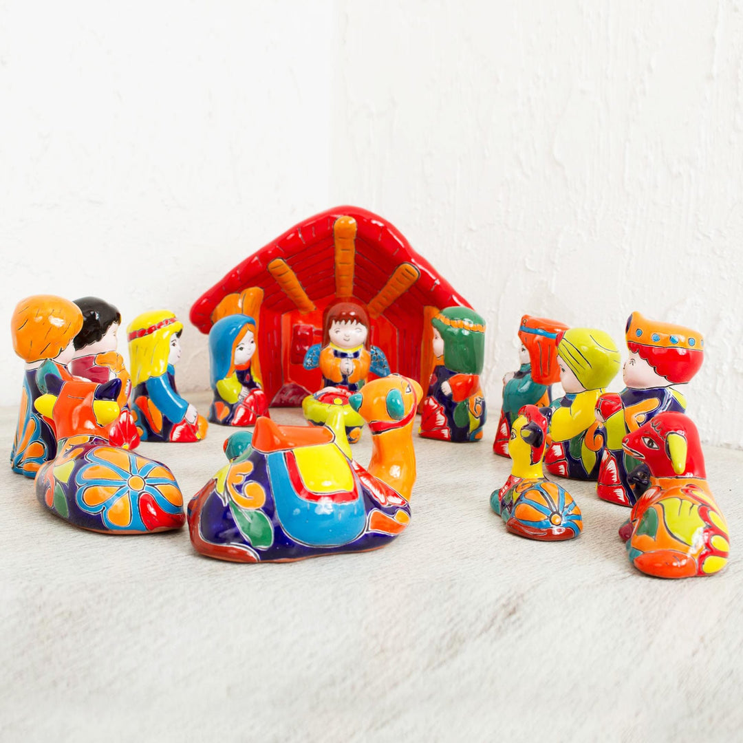 Talavera Nativity