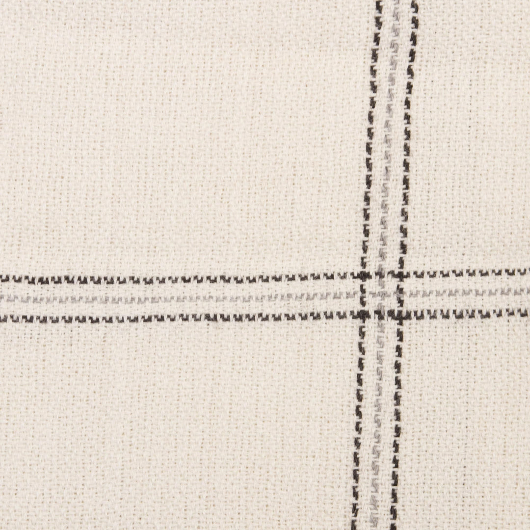 100% Baby Alpaca Wrap Scarf in Bone from Peru - Elegant Bone