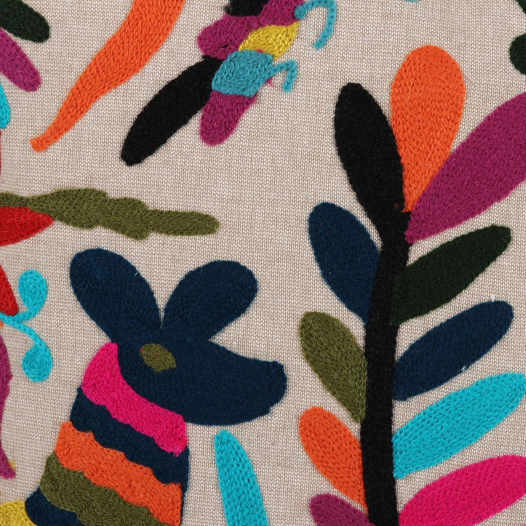 Animal-Themed Cotton Cushion Covers (Pair) - Enchanted Forest