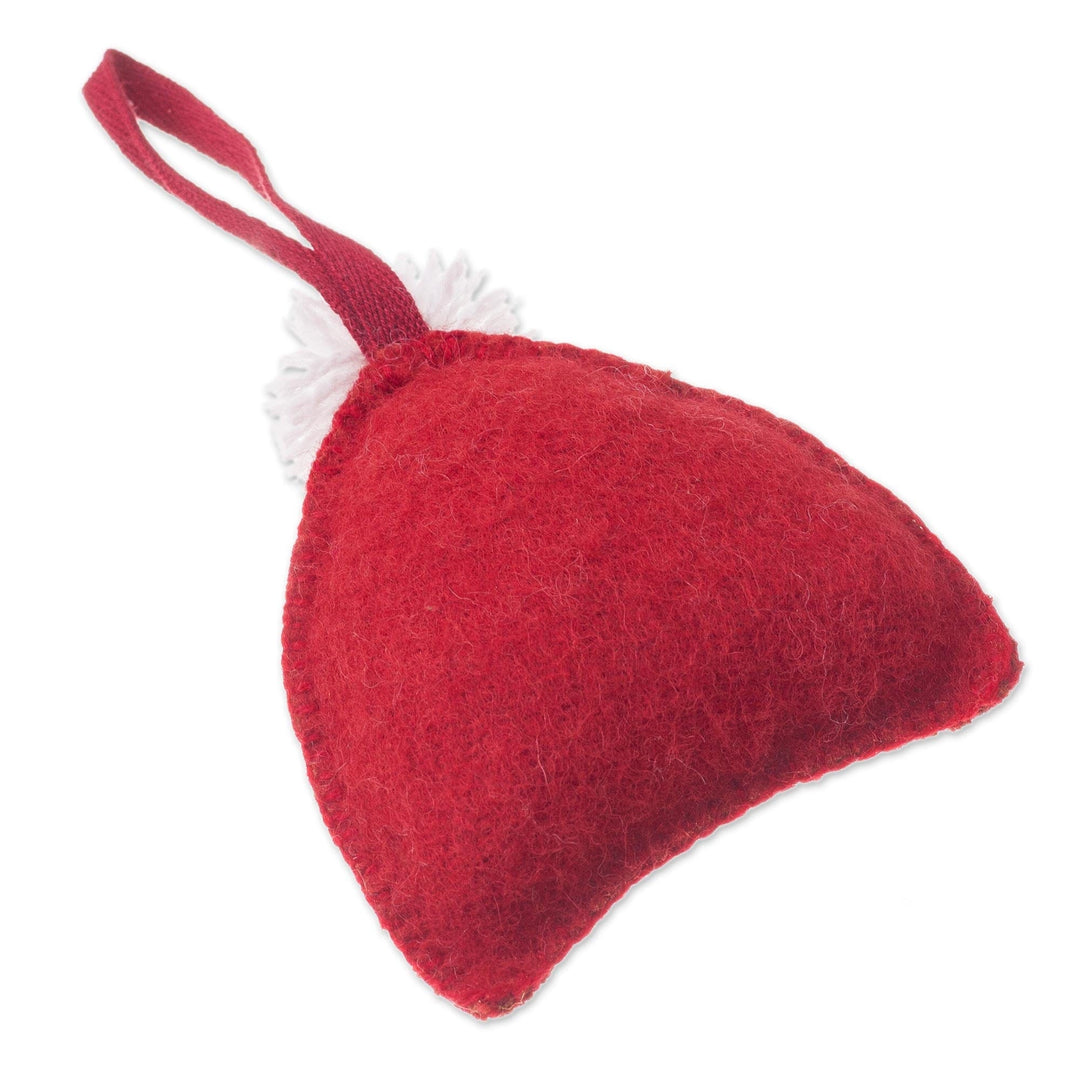 Wool Hat Ornaments from Peru (Set of 3) - Festive Hats