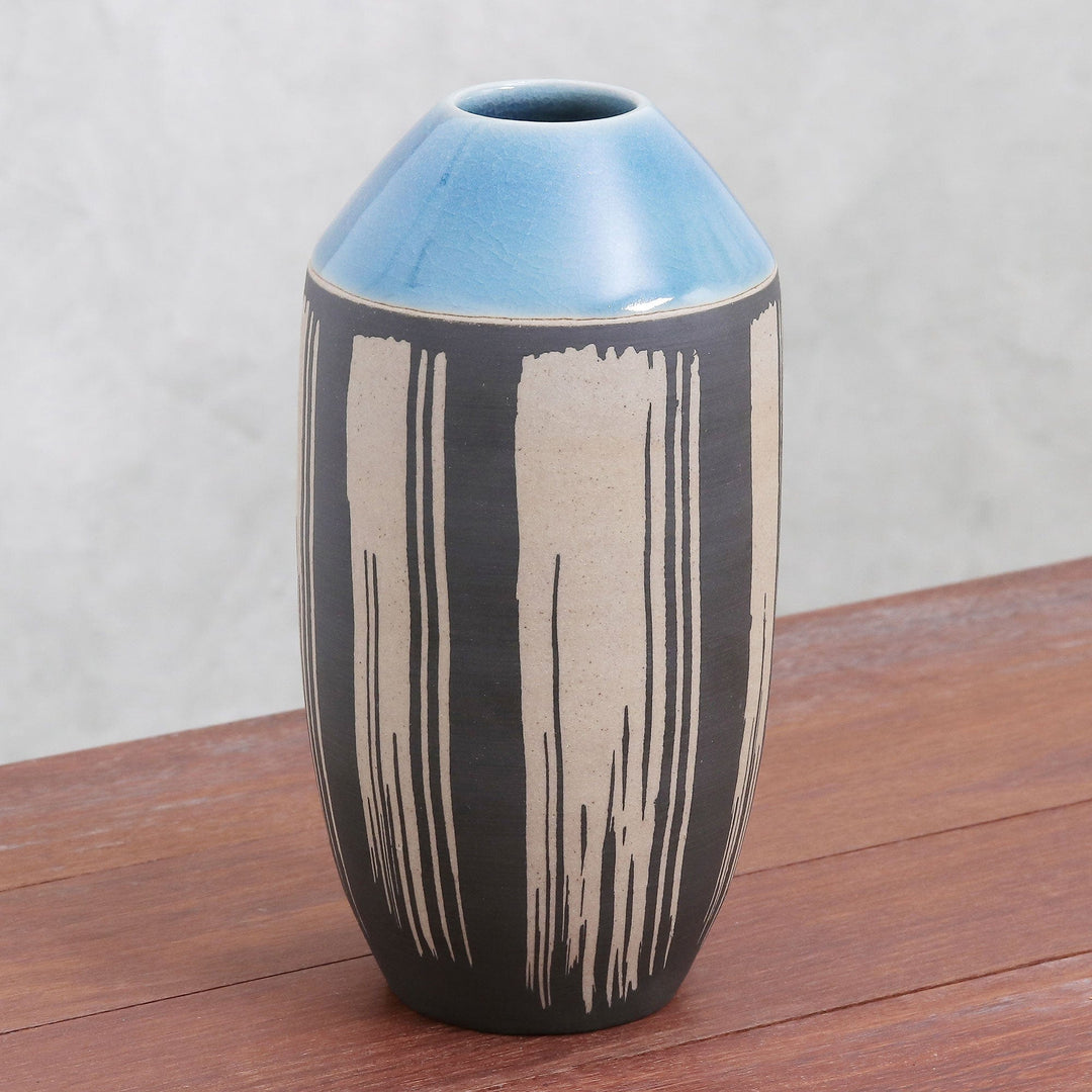 Celadon modern retailer vase