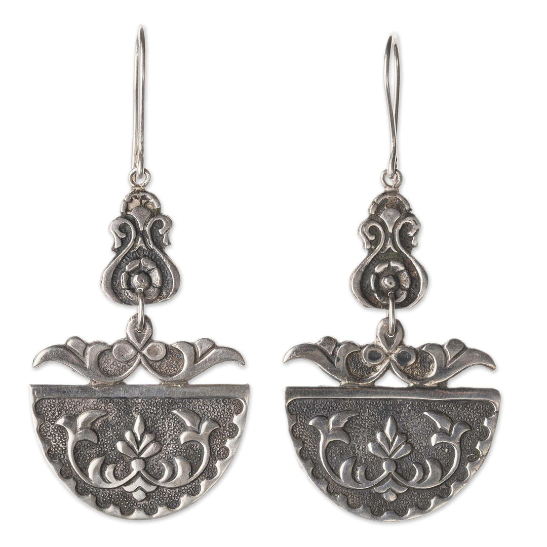 Sterling Silver Dangle Earrings Handmade in Armenia - Ancient Beauty