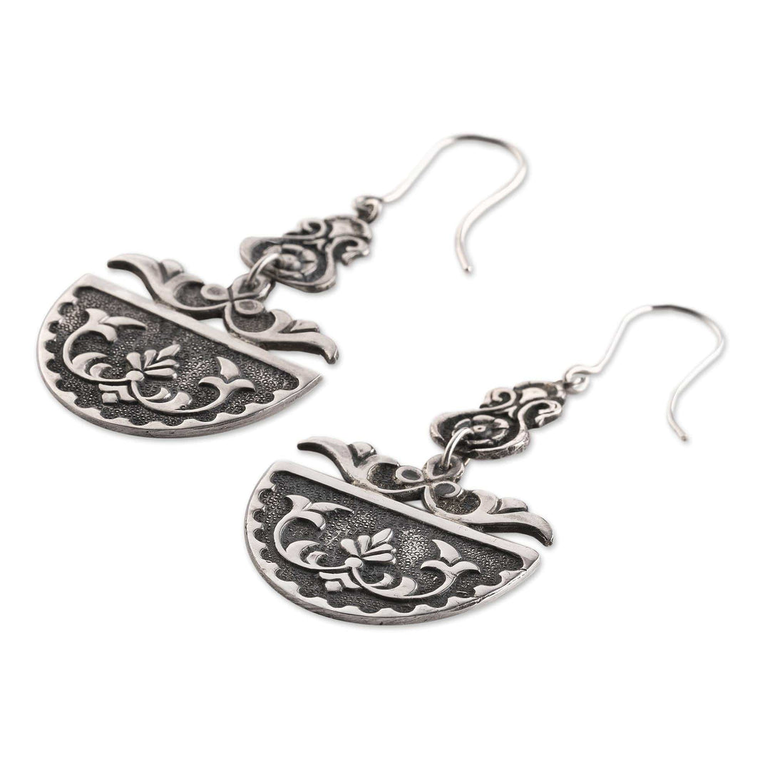 Sterling Silver Dangle Earrings Handmade in Armenia - Ancient Beauty