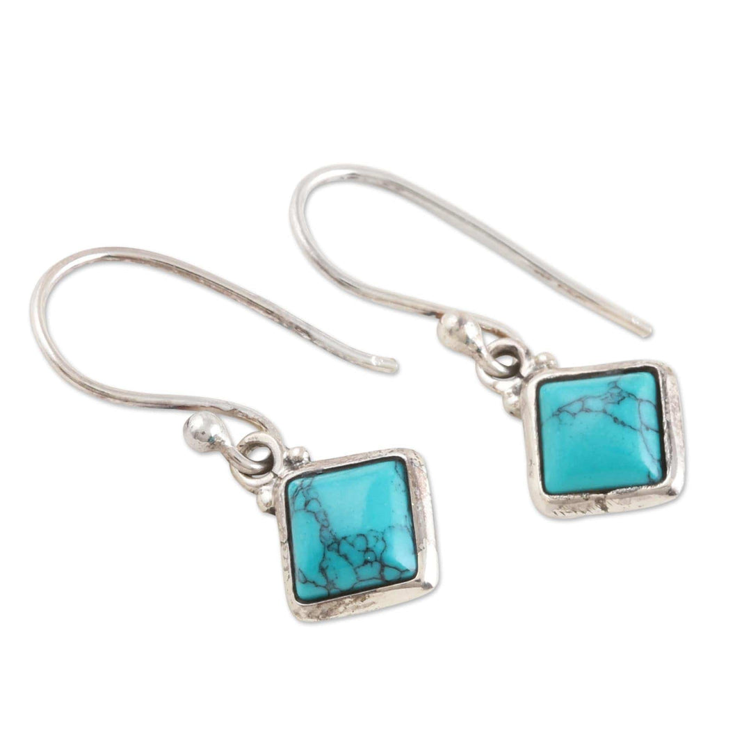Sterling Silver Dangle Earrings from India - Happy Kites