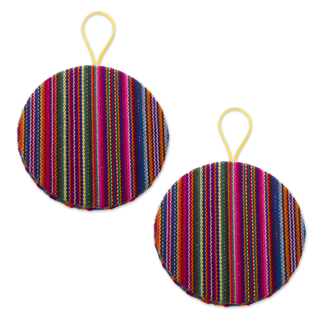 Handmade Peruvian Christmas Carol Ornaments (Pair) - Christmas Carol Party