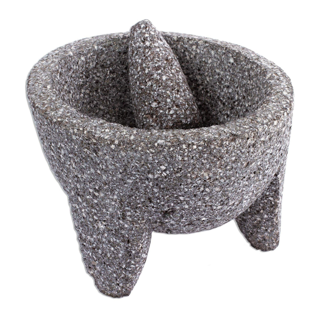 Traditional Basalt Mexican Molcajete - Grand Tradition II