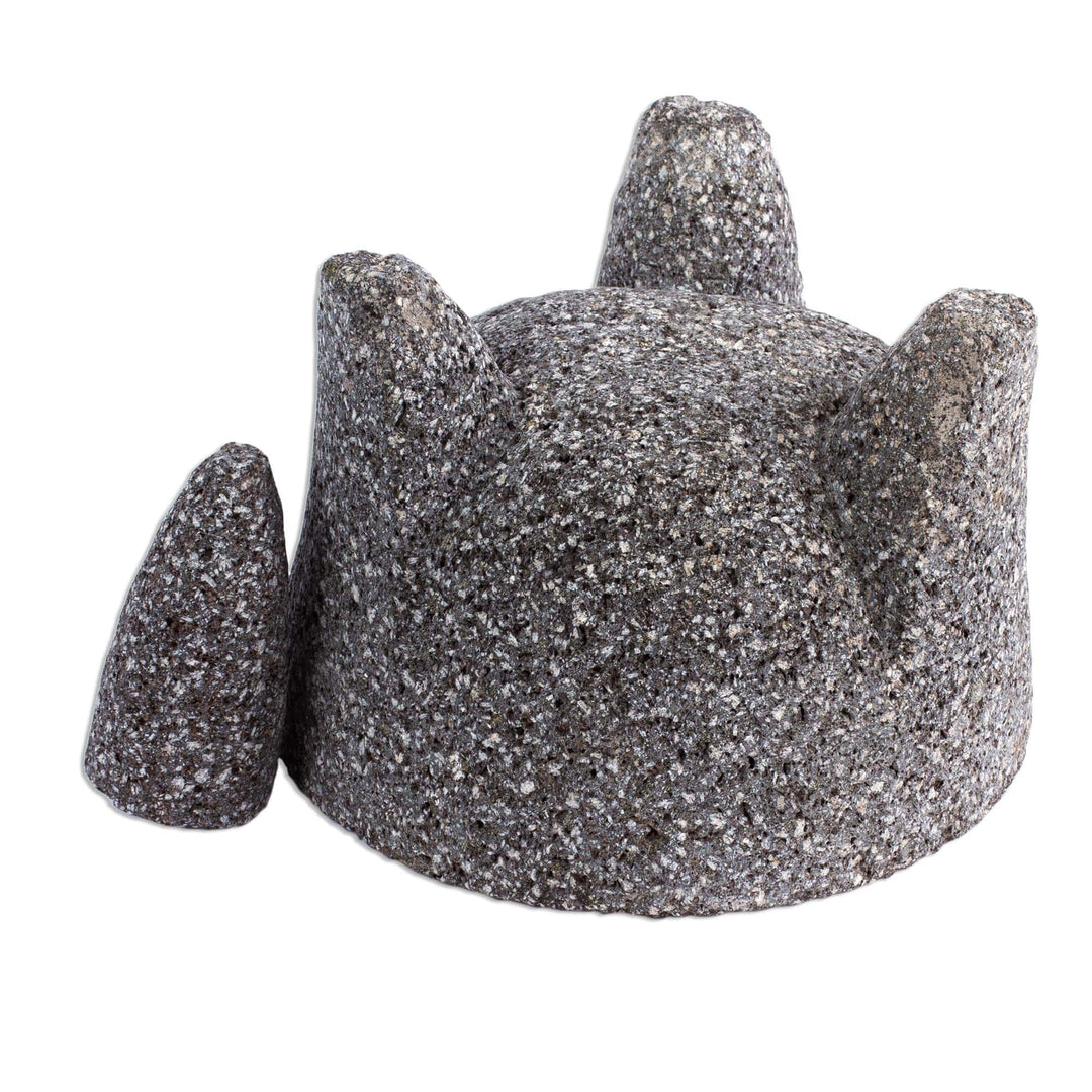 Traditional Basalt Mexican Molcajete - Grand Tradition II