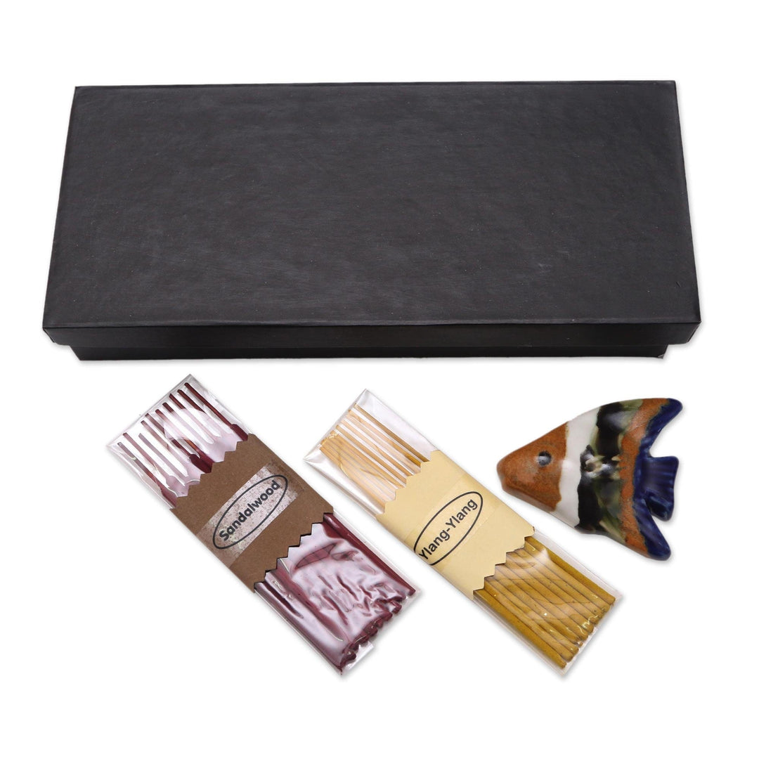 Tropical Fish Themed Aromatherapy Incense Set - Tropical Fish