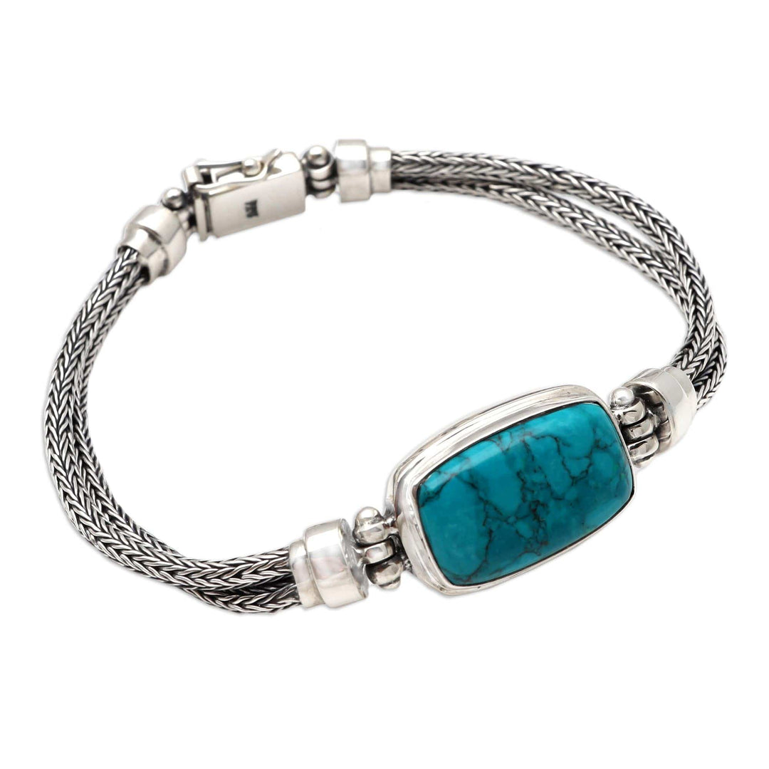 Artisan Crafted Sterling Silver Braided Bracelet - Simple Magic