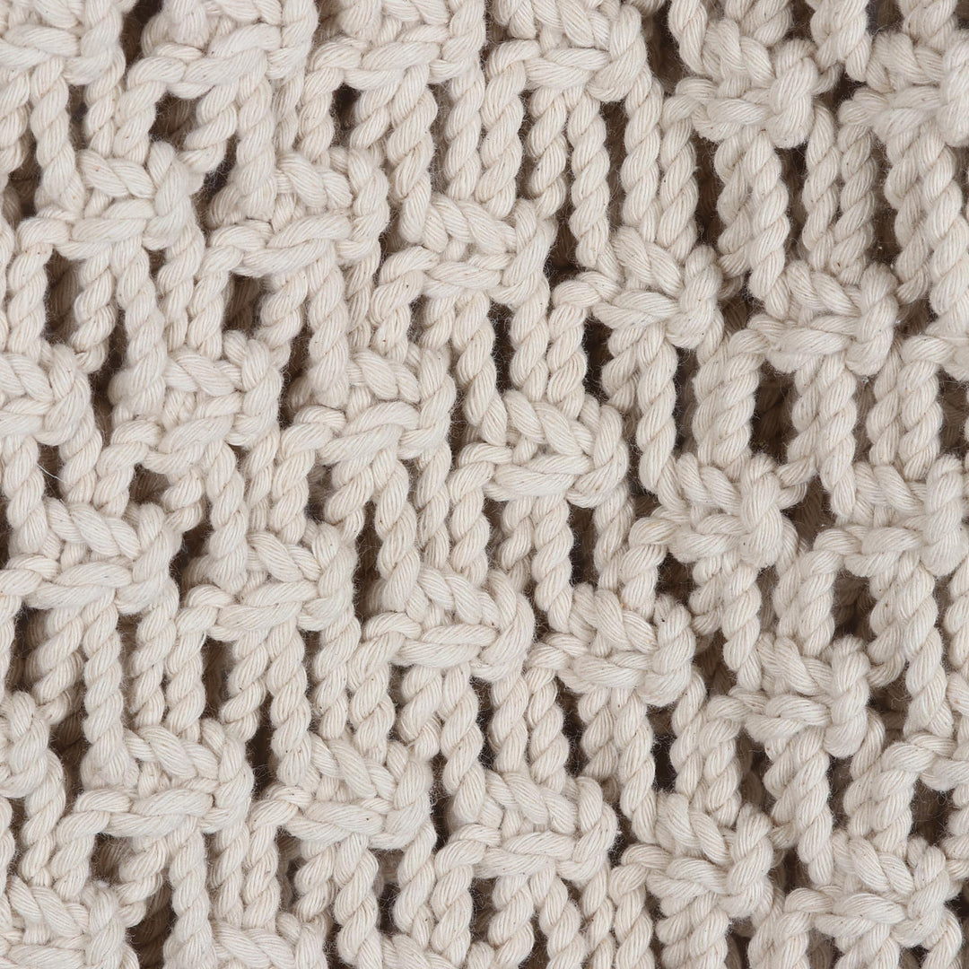 Bohemian Macrame Cotton Handle Handbag - Essential Boho