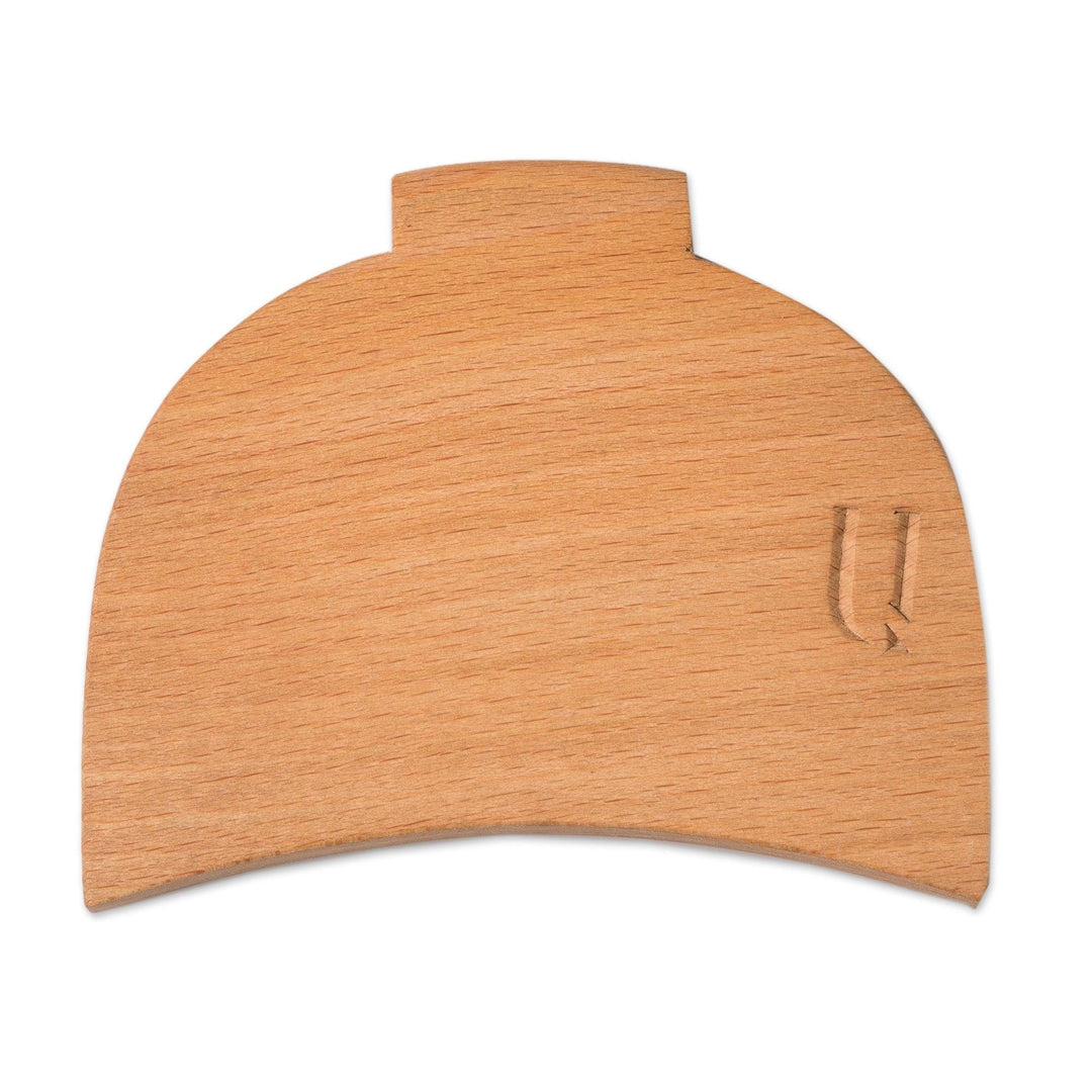 Hand Carved Armenian Wood Amulet and Home Accent - Domed Daghdaghan