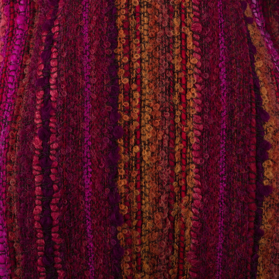 Vibrant Colored Andean Baby Alpaca Blend Scarf from Peru - Andean Mountain
