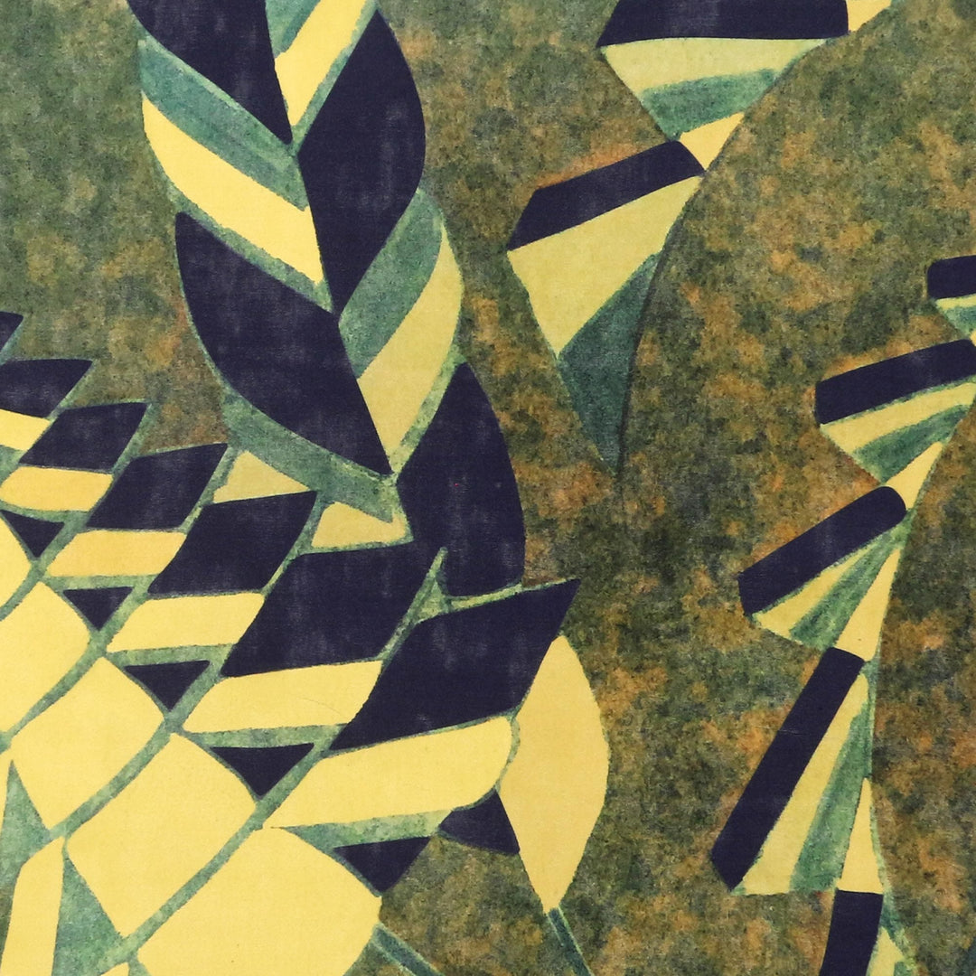 Balinese Nature-Inspired Silk Bandana - Evening Walk
