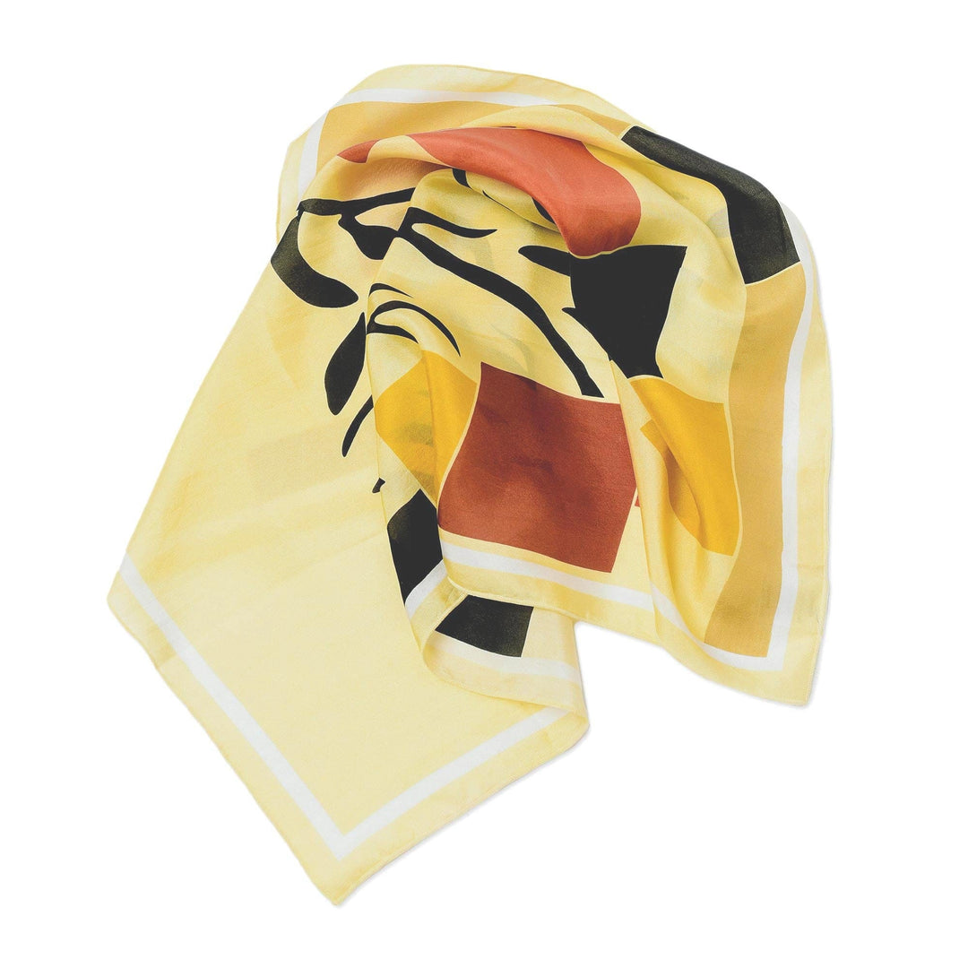 Artisan Made Silk Bandana from Bali - Rice Paddy