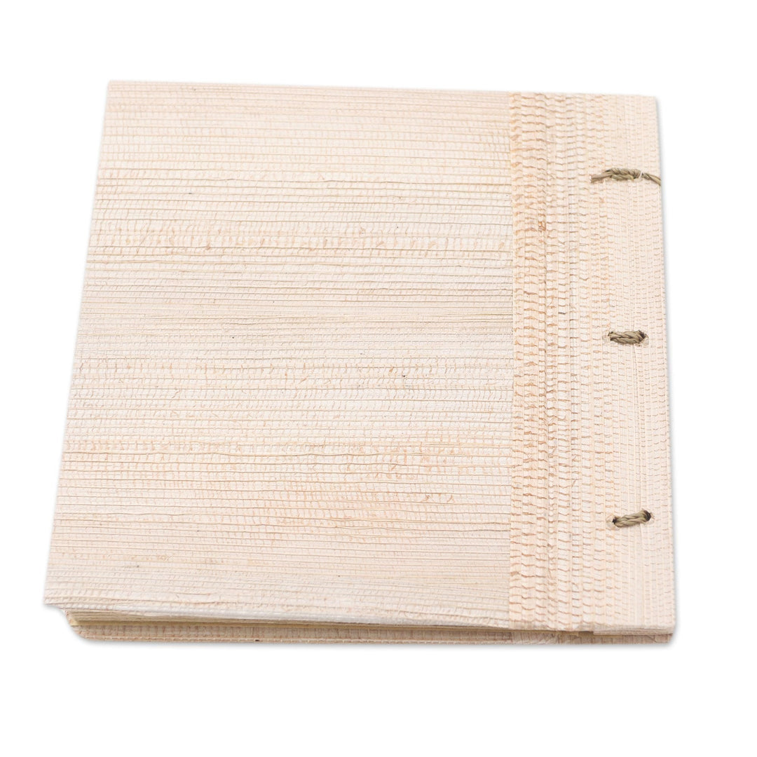 Fern Wood and Rice Paper Photo Album - Natural Life