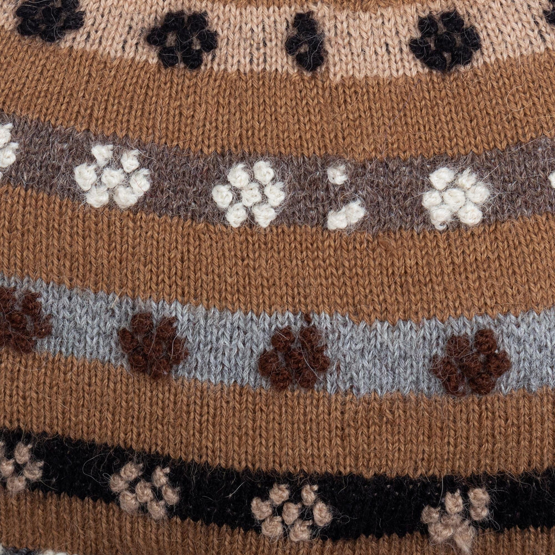Hand Knit 100% Baby Alpaca Hat - Roots Inspiration