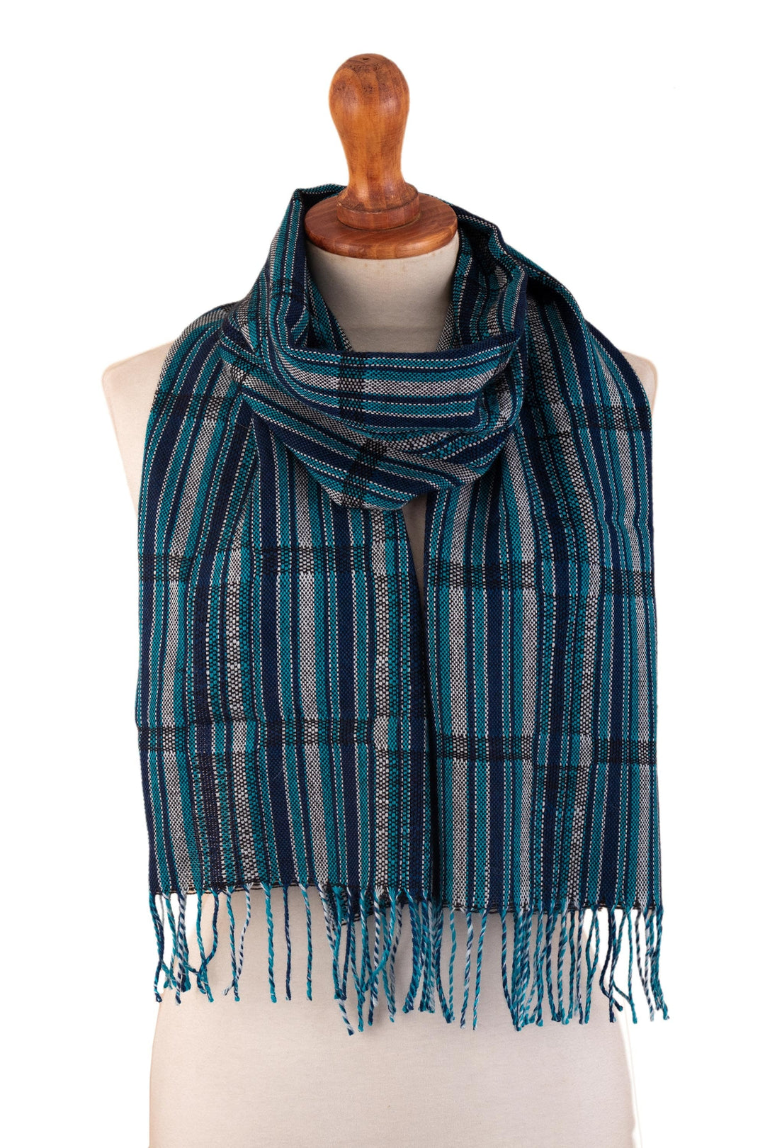 Hand Loomed Baby Alpaca Scarf - Huancayo Heritage