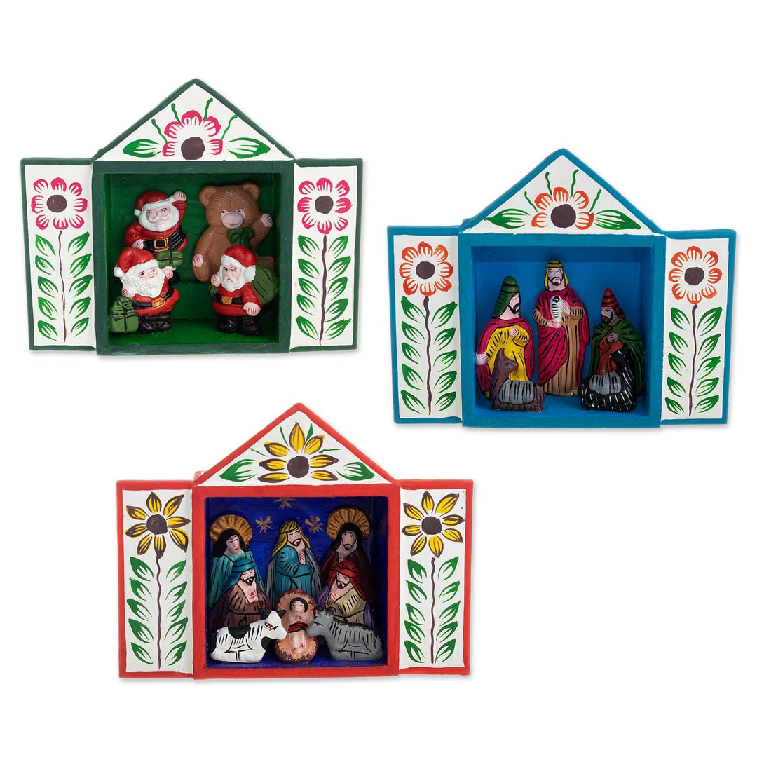 Mini Holiday-Themed Retablos - Holiday Traditions