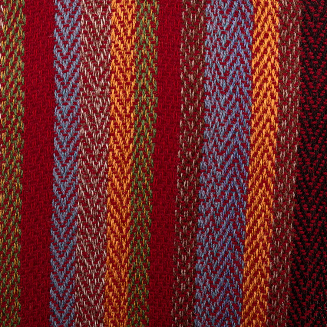 Unisex 100% Alpaca Scarf - Tarma Sunrise