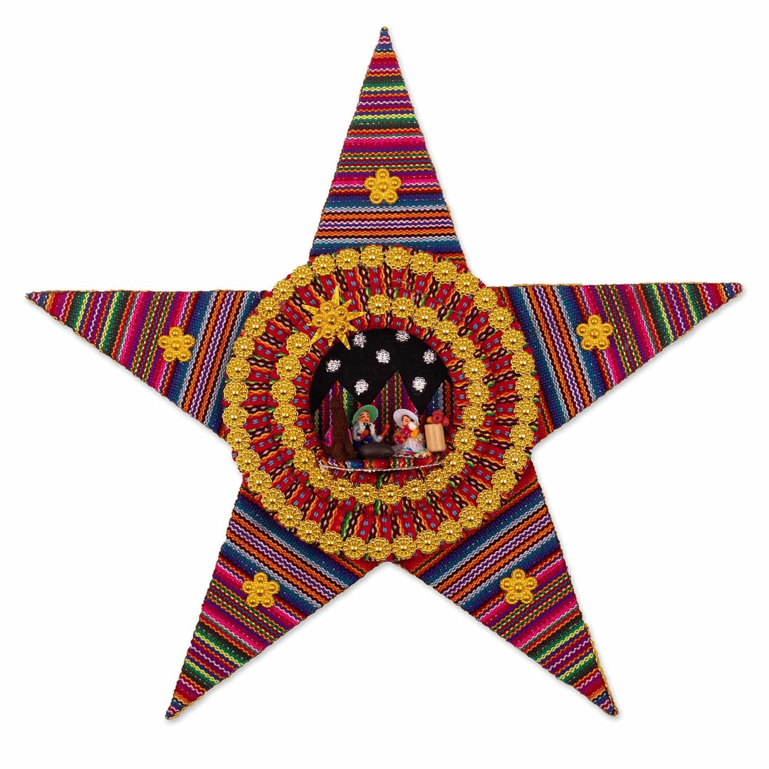 Nativity Themed Tree Topper - Star of the Andes
