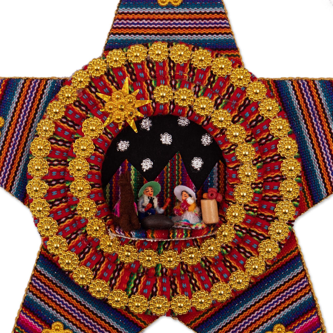 Nativity Themed Tree Topper - Star of the Andes