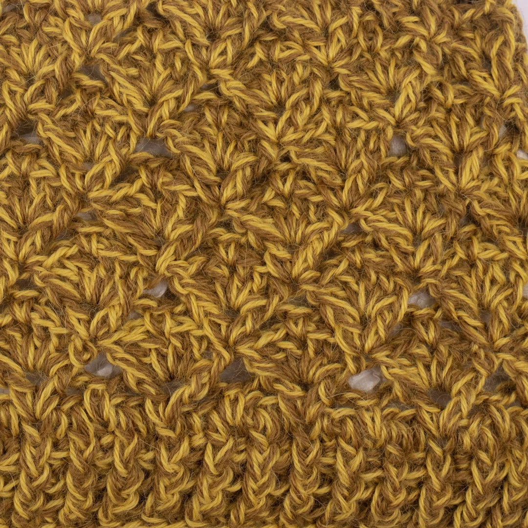 Hand Crocheted 100% Alpaca Hat from Peru - Andean Maize