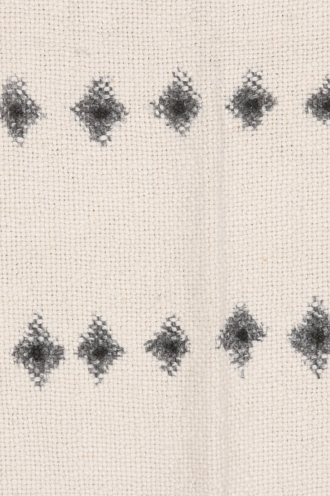 Tie-Dye Cotton Slub Throw from India - Diamond Waves