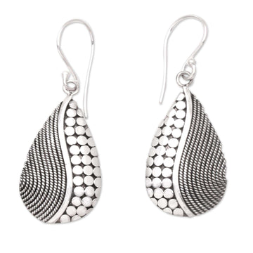 Hand Crafted Sterling Silver Dangle Earrings - Majestic Lights