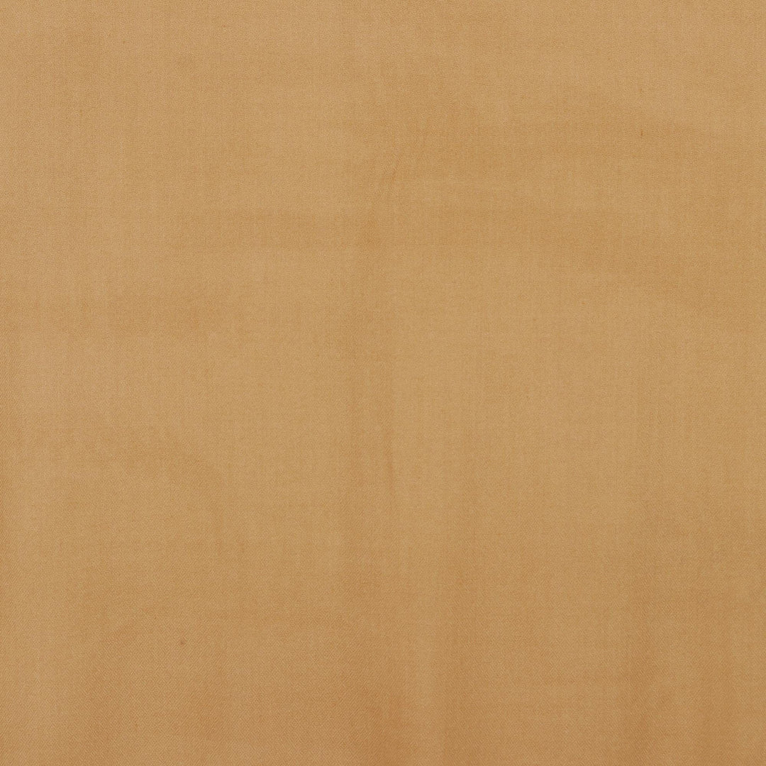 Hand-Woven Ochre Wool Shawl - Winter Warmth in Ochre