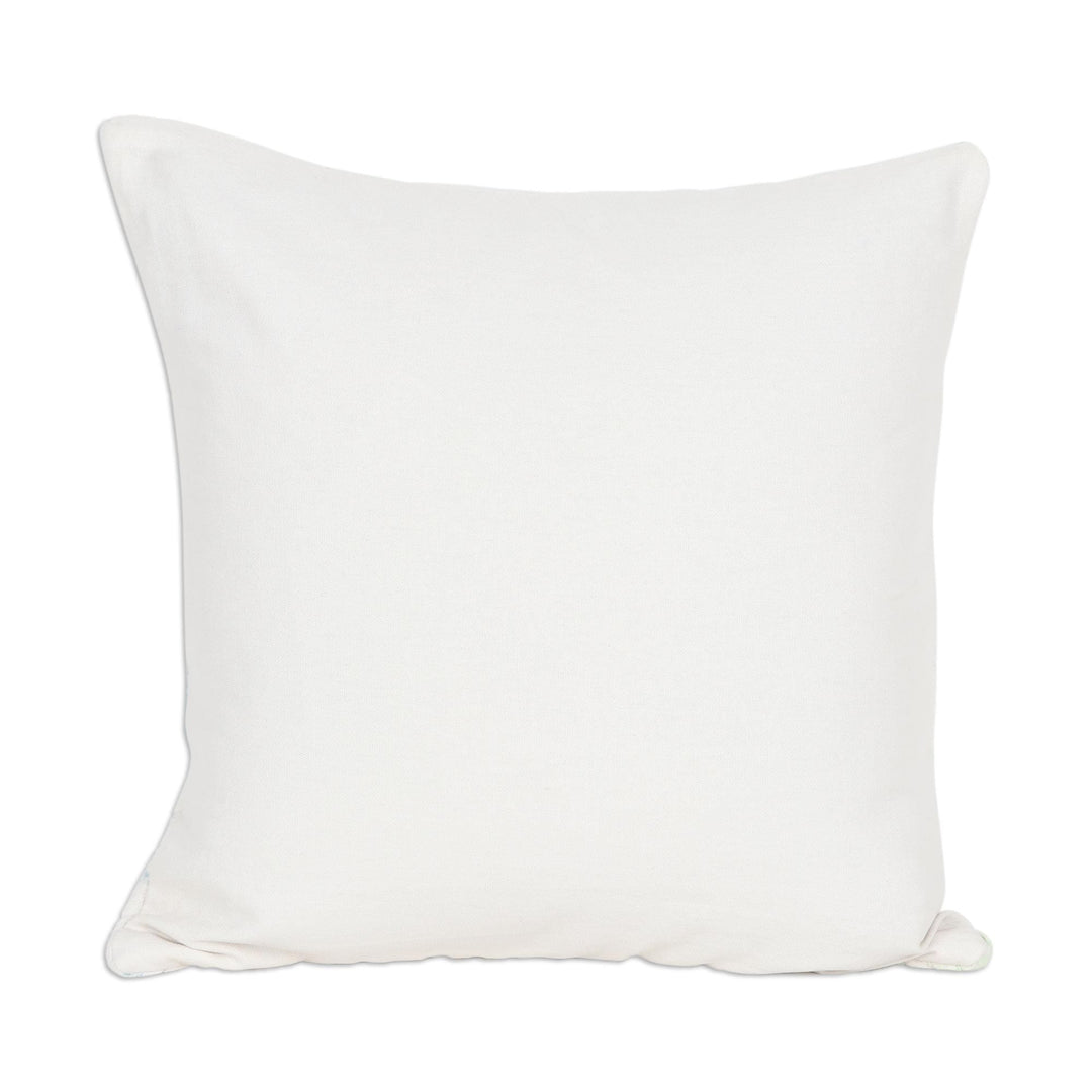 Cotton Tie-Dyed Cushion Covers (Pair) - Spring Sky