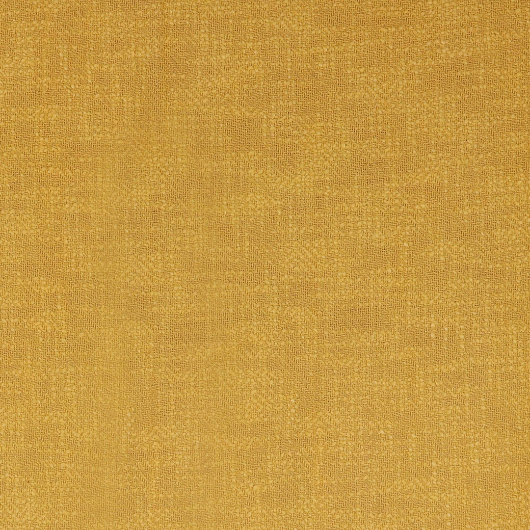 Woven Yellow Cotton Throw Blanket - Marigold Charm